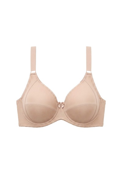 Cottonill Bra - Novia Ten Büyük Beden Micro Balenli Minimizer Ayarlanabilir Askılı Kadın Sütyen