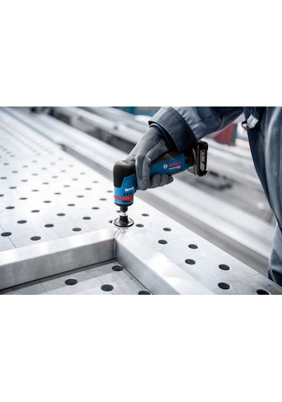 Bosch GWG 12V-50 S Döner Başlıklı Akülü Taşlama Makinesi (Akü ve Şarj Hariç) -06013A7000