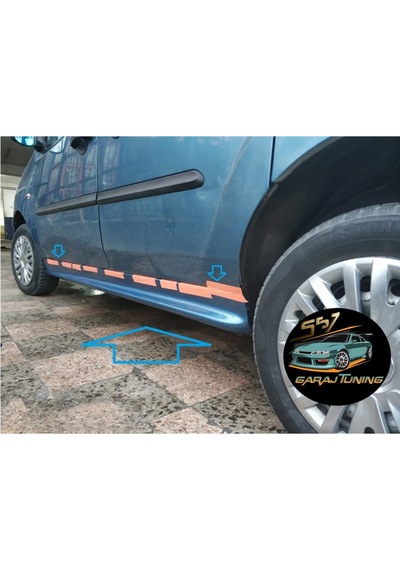 Fiat Doblo 1-2 X Marşpiyel Sağ Sol Takım Fiberglass Boyasız