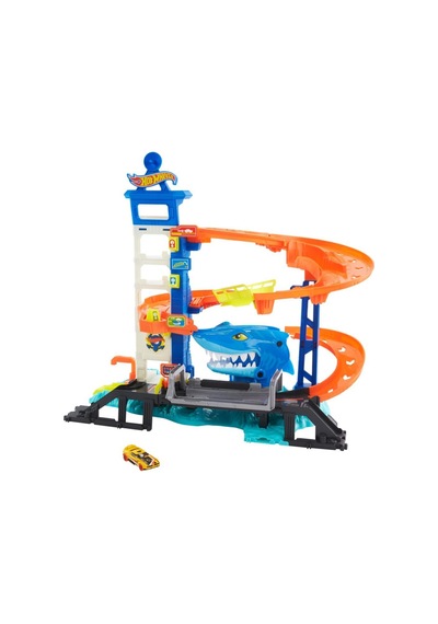 Hot Wheels Köpek Balığından Kaçış Oyun Seti Hdp06 Teşhir