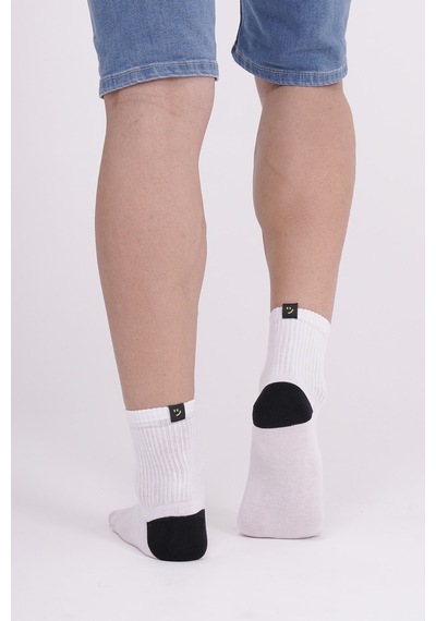 The Socks Company 3 Çift Erkek Beyaz Tenis Çorabı 23SDCR975P Beyaz The Socks Company 3 Çift Erkek Beyaz Tenis Çorabı 23SDCR975P Beyaz