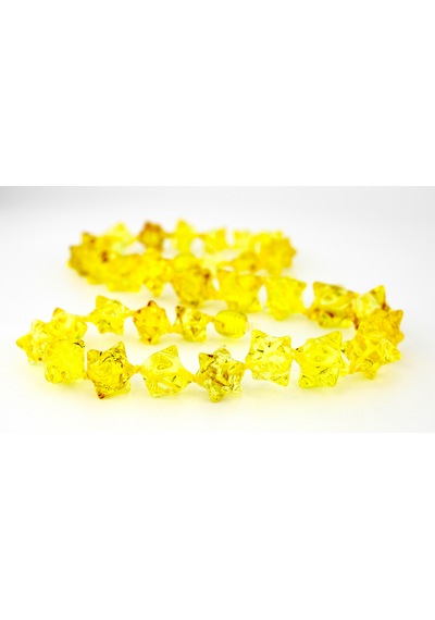 Kehribar Kolye Silindir Özel Tasarım Ambergold Kly18-23 Çok Renkli