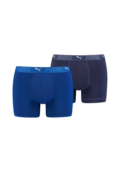 Puma Sport Erkek Pamuk Boxer 2li Paket 935521 02 Mavi