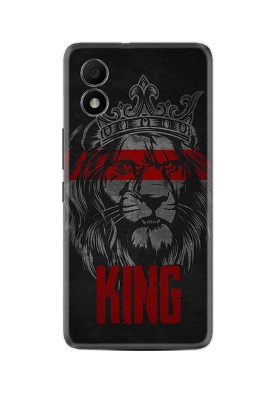 Tcl 303 Kılıf Excode Resimli Desenli Silikon Platinium Series King 1894