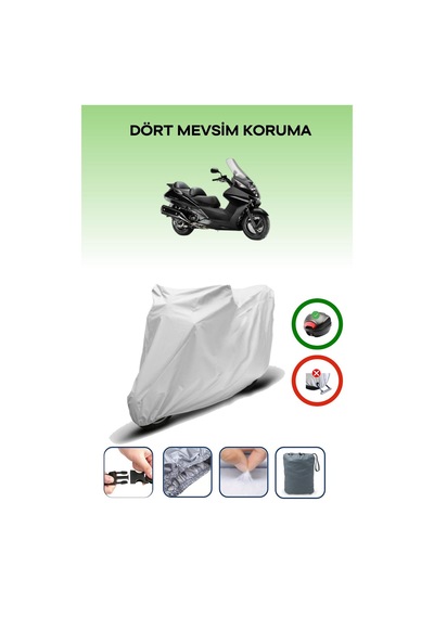Honda Fjs 400 Silverwing Gri Motosiklet Brandası Arka Çanta Uyumlu