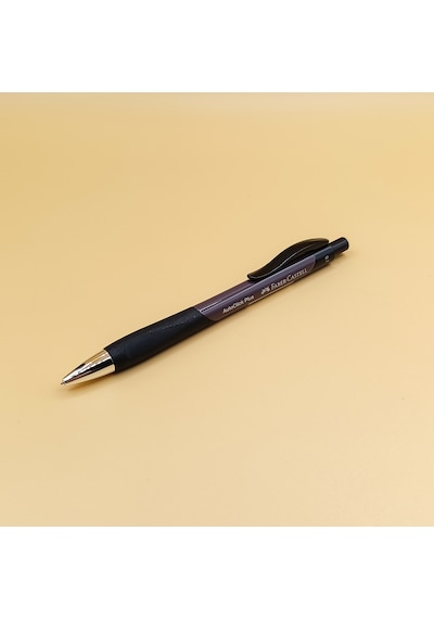 Faber-castell Autoclick Plus 0.7 Mm Uçlu Kalem Ergonomik Tutuşlu Kahverengi