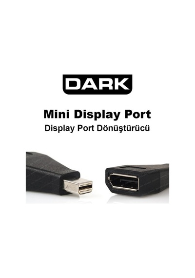 Dark Mini Displayport - Displayport Dönüştürücü (Dk-Hd-Amdpxdp)