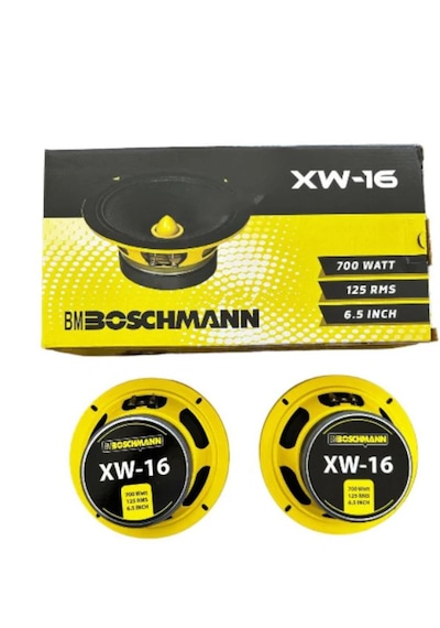 Boschmann 16cm-700wmax-125wrms-kaliteli Yeni Seri Midrange