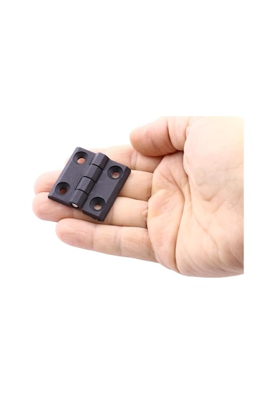 Plastik 50x50 Mm 2 Adet Set Yaprak Menteşe Dayanıklı Dolap Çekmece Kapak Ve Mobilya Menteşe Çok Renkli