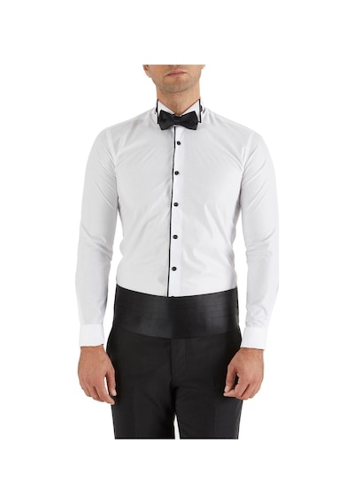 Efor Slim Fit Duble Manşet Biyeli Beyaz Damatlık Smokin Gömlek Gk 182 Beyaz Efor Slim Fit Duble Manşet Biyeli Beyaz Damatlık Smokin Gömlek Gk 182 Beyaz
