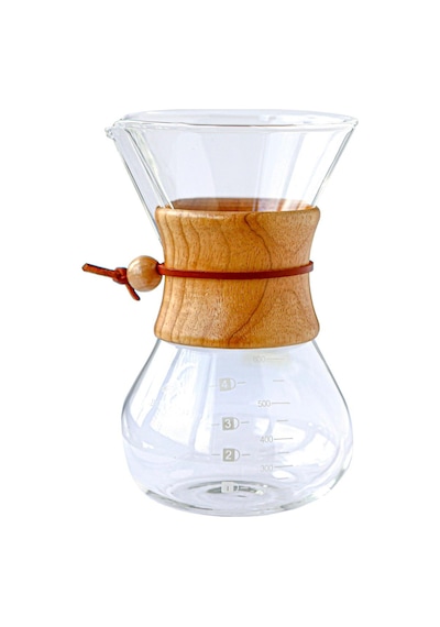 Black Goat Ahşap Tutacaklı Chemex 600 ML