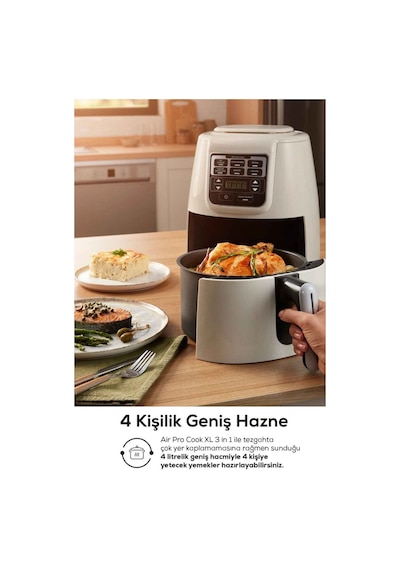 Karaca Air Pro Cook 3 in 1 XL 4 Kişilik Airfryer