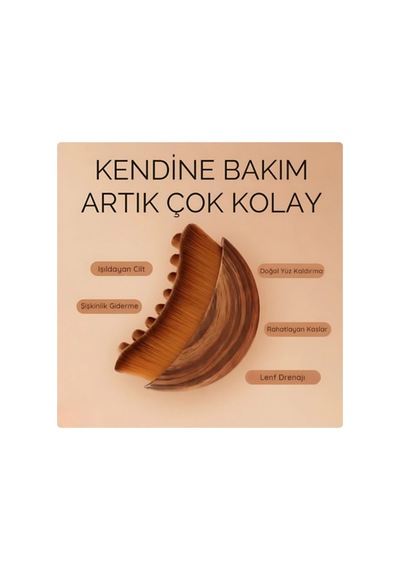 Nayori Globrush Lenf Drenajı Gıdı Ve Çene Şekillendirici Çok Fonksiyonlu Yumuşak Yüz Fırçası