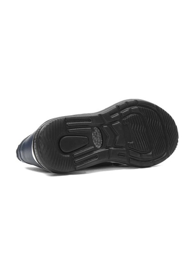 Erkek Lacivert Deri Sneaker
