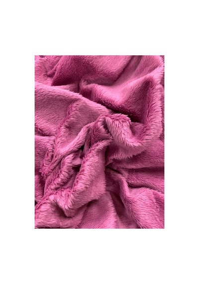 Zp Velboa, Ithal Ince Peluş Kumaş 100x150cm Lila Ev Tekstili Döşemelik Giyim Lila Lila