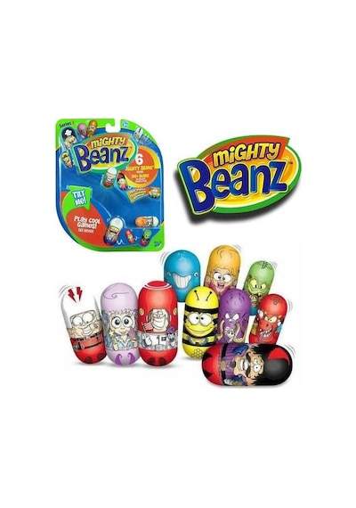 Mighty Beanz Zıplayan Fasülyeler 6 Adet
