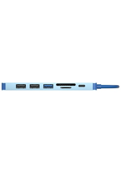 Vcom Cue18 Type-c To Hdmi 4k 30hz +usb3.0+usb-a2.0+sd2.0+tf2.0+pd 3.0 100w Çoklayıcı