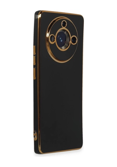Realme 11 Pro Uyumlu Kılıf Volet Silikon - Siyah