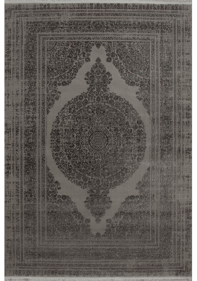 Kashe Halı Harmony 6040 Antrasit Salon Halısı Oturma Odası Halısı Koridor Halısı Mutfak Halısı Modern Makine Halısı Antrasit
