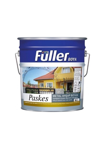Paskes Sentetik Metal Boya 0,75 Kg Beyaz