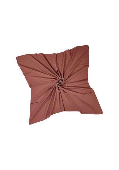 Mim Eşarp Tuana Eşarp Medine İpeği Eşarp 110x110 Cm Toprak