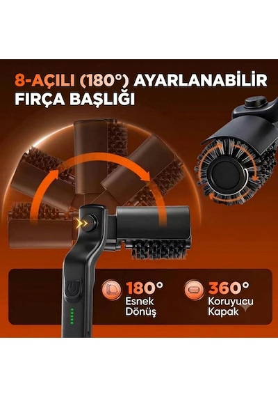 KRAFT HART Mangal Temizleme Fırçası Çelik Tel Izgara Temizleyici Barbekü Fırçası