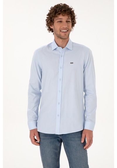 U.s. Polo Assn. Erkek Açık Mavi Gömlek Basic 50307673-vr003 Acık Mavı U.s. Polo Assn. Erkek Açık Mavi Gömlek Basic 50307673-vr003 Acık Mavı
