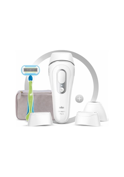 Braun Silk Expert Pro 3 PL3233 300.000 Atımlı 3 Başlıklı Yeni Nesil IPL + Seyahat Çantası Braun Silk Expert Pro 3 PL3233 300.000 Atımlı 3 Başlıklı Yeni Nesil IPL + Seyahat Çantası