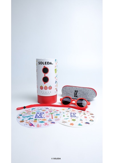Soleda 12-36 Ay Bebek Güneş Gözlüğü - Strawberry