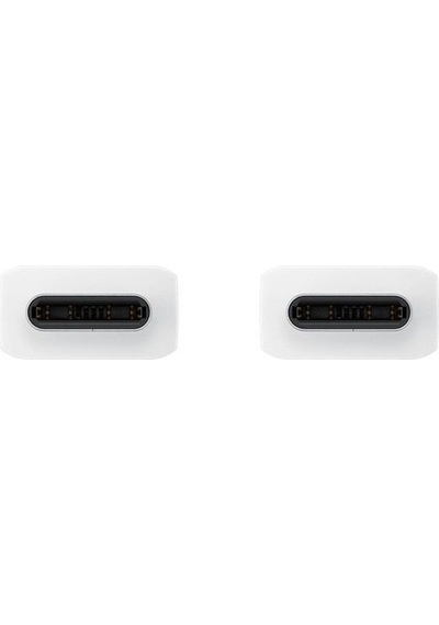 Samsung Uyumlu Ep-dn980 Usb-c To Usb-c 3a 25w Hızlı Şarj Ve Data Kablosu 1 Metre Beyaz
