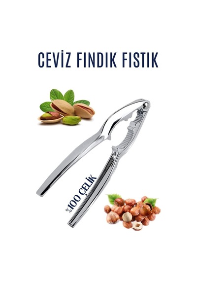 Çelik Fındık Ceviz Kırıcı Grosseto Design Metalik
