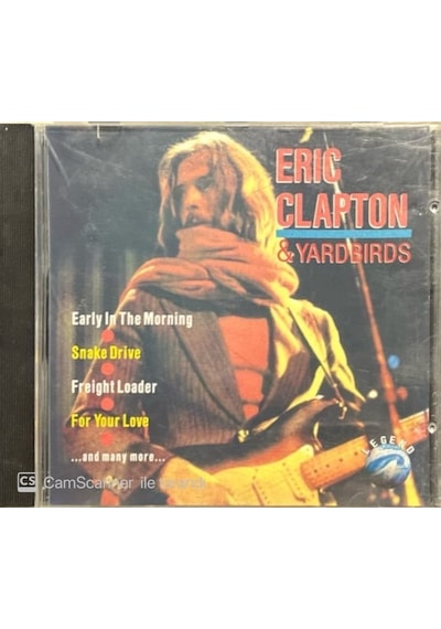 Plak Değildir Cd Dir Cd Eric Clapton & Yardbirds Unoffical Cd