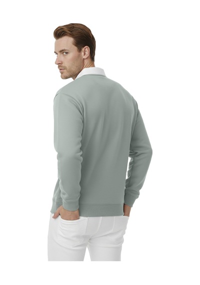 Deepsea Erkek Mint Yeşili Relax Fit İçi Polarlı Polo Yaka Sweatshirt Pamuklu Kalın Sweatshirt 2600762 Mint Yeşili Deepsea Erkek Mint Yeşili Relax Fit İçi Polarlı Polo Yaka Sweatshirt Pamuklu Kalın Sweatshirt 2600762 Mint Yeşili