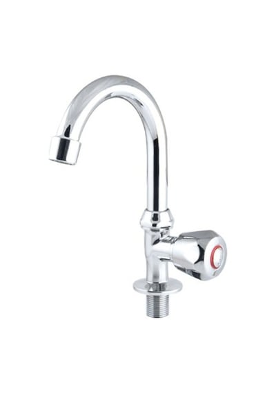 Tek Girişli Çevirmeli Alttan Lavabo Bataryası