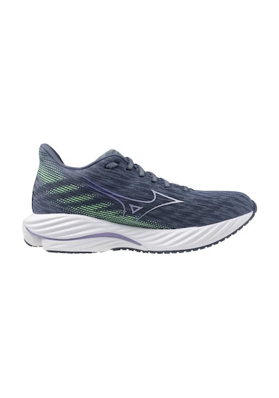 Mizuno Wave Rider 28 Kadın Koşu Ayakkabısı Siyah / Yeşil Çok Renkli