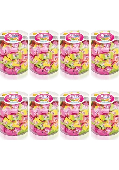 Elvan İbon Sütlü Meyveli Şeker 8 x 1 KG