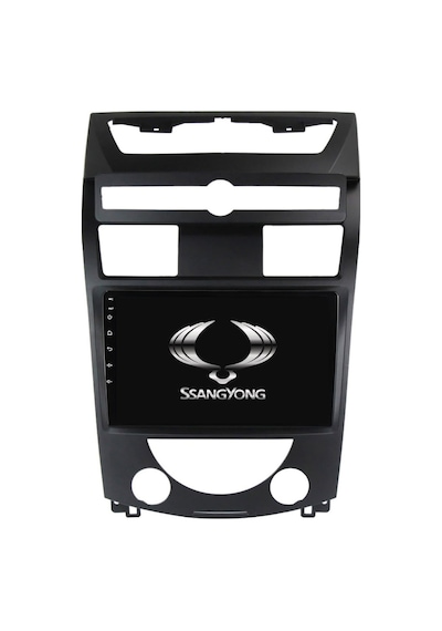 Ssangyong Rexton Araç Multimedya Android Ekran Carplay Double Teyp 4+64 9" 08-13 Black Navımex