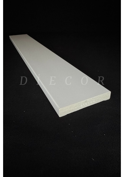 Diecor Dekoratif Boyanabilir 15 Adet 6 Cm Polistren Duvar Çıtası Beyaz 6 Cm Model:xa188