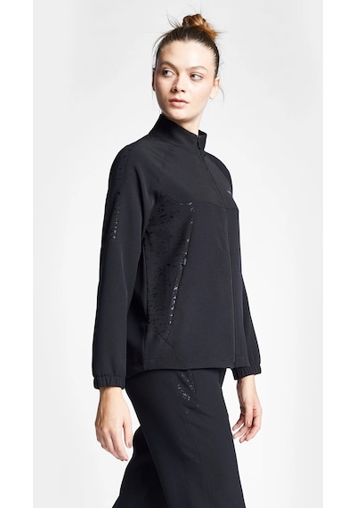 Lescon Kadın Antrenman Fermuarlı Sweatshirt 24b-2019 24btbp002019-siyah Siyah