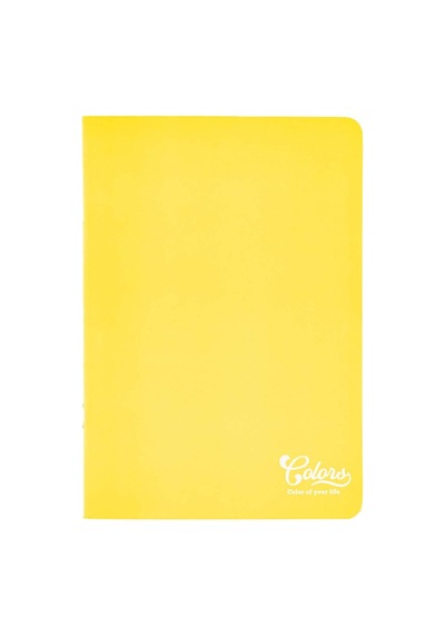 Meteksan Colors A5 60 Yaprak Kareli Defter, Sarı Çok Renkli