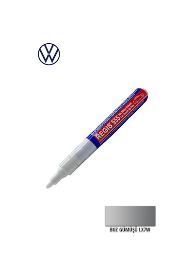 Oto Tam Örtücü Rötüş Kalemleri Volkswagen Lx7w Buz Gümüşü Çizik Giderici Oto R.k-11954