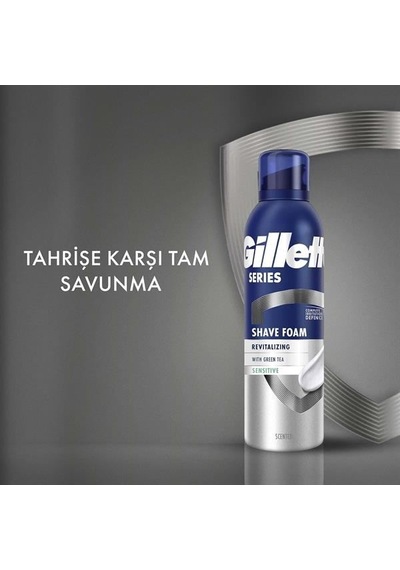 Gillette Tıraş Köpüğü 200ml. Original Sensitive
