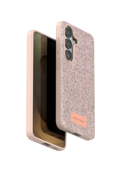 Onegif - 972 - Samsung Uyumlu Galaxy S26 Plus Bright Simli Kapak - Smglobal - - Pembe