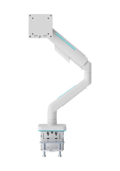 17-49 İnç Uyumlu Rgb Amortisörlü Beyaz Monitör Kolu Ldt85-c012l