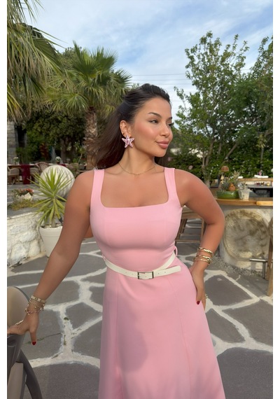 Gigi Wardrobe Pembe Sunset Elbise Pembe Pembe
