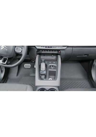 Sahler C5 Aircross 2019+ Uyumlu 4.5d Premium Havuzlu Oto Paspas Ve Liner Marka 3d Alt Bagaj Havuzu