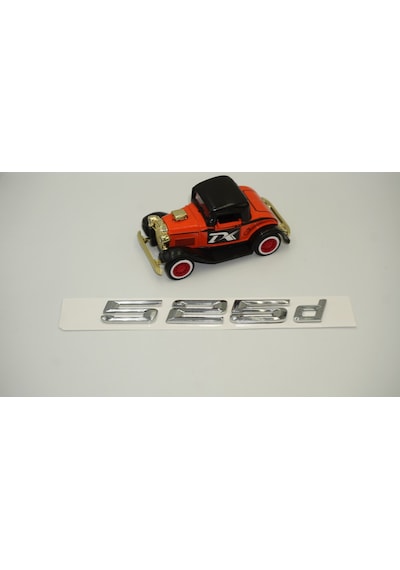 Bmw 525D Bagaj Krom Metal 3M 3D Yazı Logo