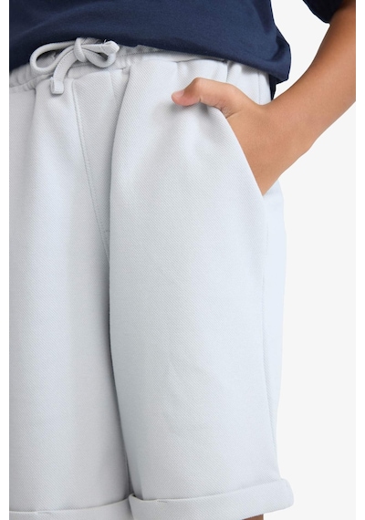 Defacto Erkek Çocuk Regular Fit Pike Şort G1388a825augr184 Gri