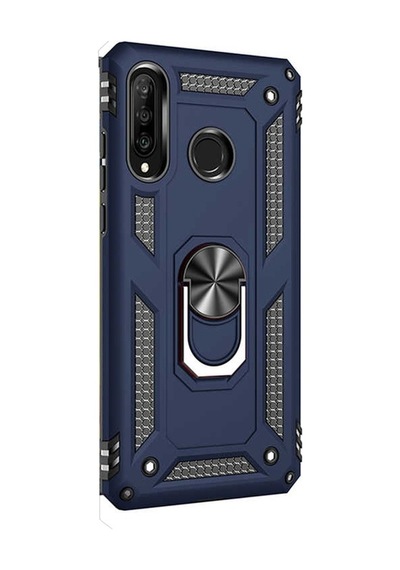 Teleplus Huawei P30 Lite Kılıf Vega Standlı Yüzüklü Mıknatıslı