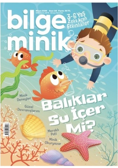 Bilge Minik Dergi Nisan 2026 3-6 Yaş